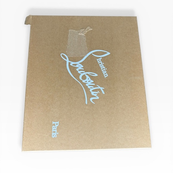 Christian Louboutin Black and Tan Heeled Boots Size 39 - Picture 16 of 16